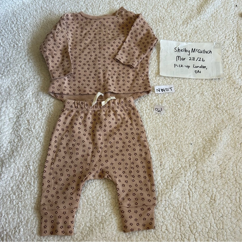 Quincy Mae Baby Lounge Set 0-3 Months